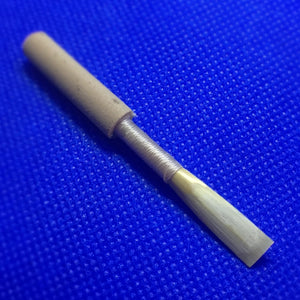 student oboe reed, made by Mallar oboe reeds